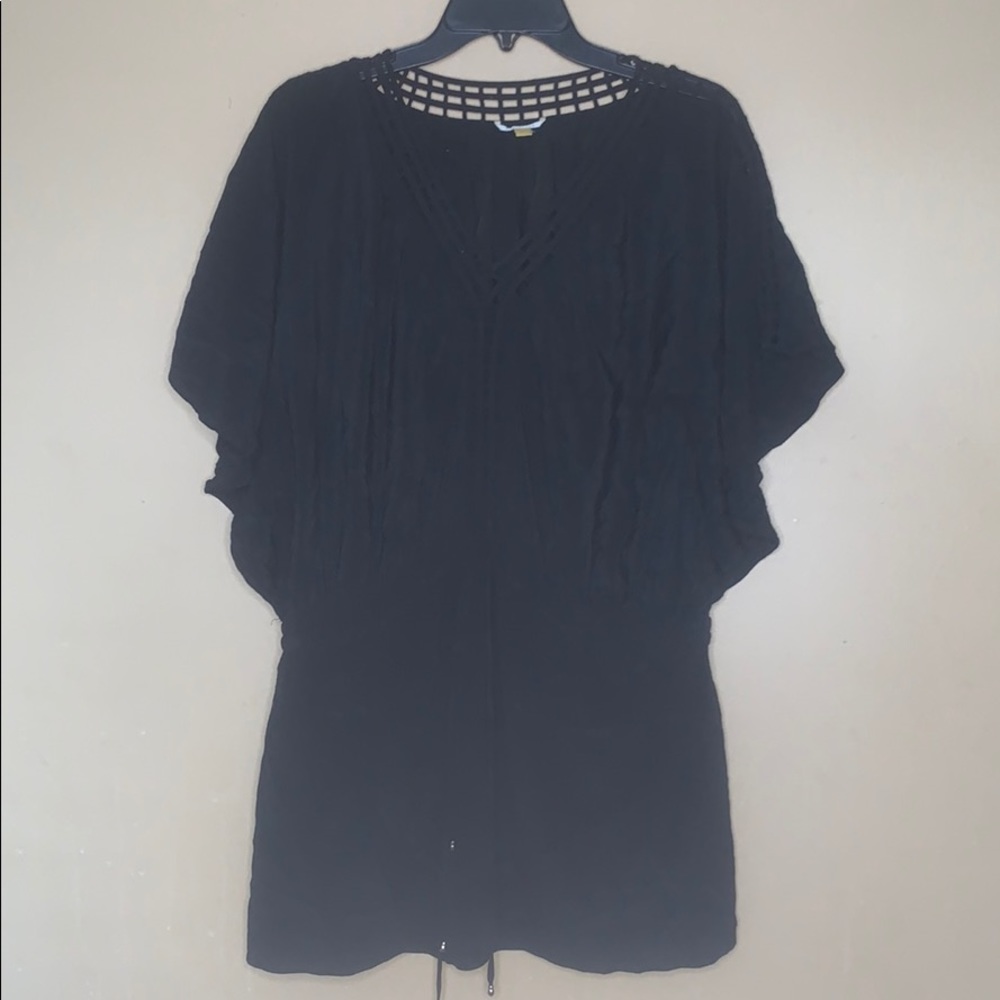 EUC {Anthro} Leifsdottir Boho Swim coverup, Sz 6